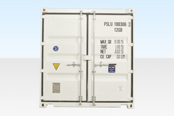 10Ft X 8Ft Shipping Container (One Trip) – White - Image 4