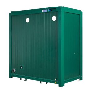 1+1 Double Mains Toilet 8Ft x 5Ft (Green)