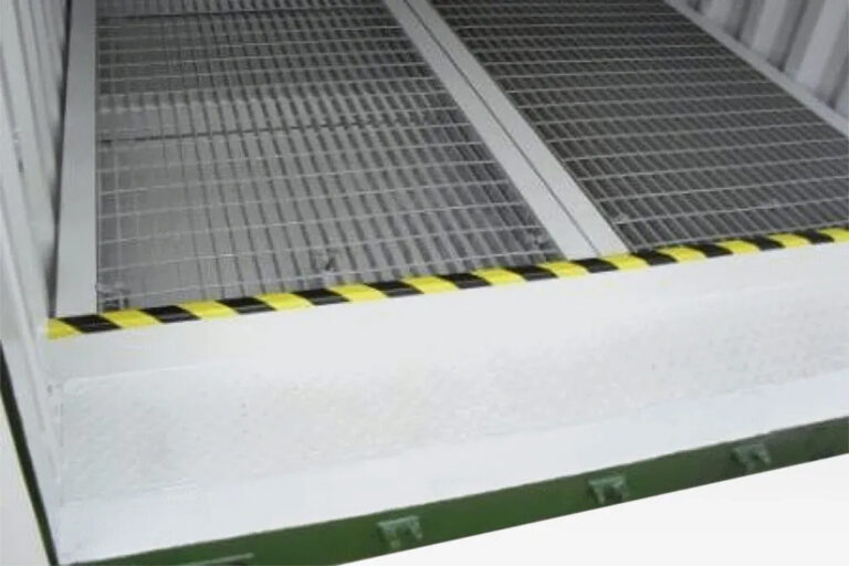 20Ft X 8Ft Open Side Bunded Open Mesh Floor Store - Image 4