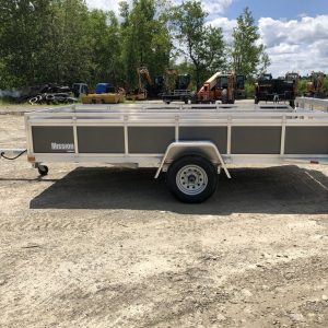 2022 Mission Trailers 6×12 Aluminum Open Utility w/Integrated Rear Ramp