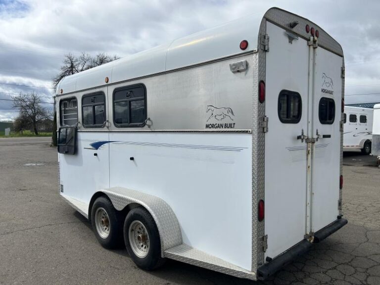 2000 Morgan Built 3 Horse Bumper Pull Horse Trailer - Image 14