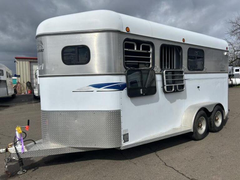2000 Morgan Built 3 Horse Bumper Pull Horse Trailer - Image 20