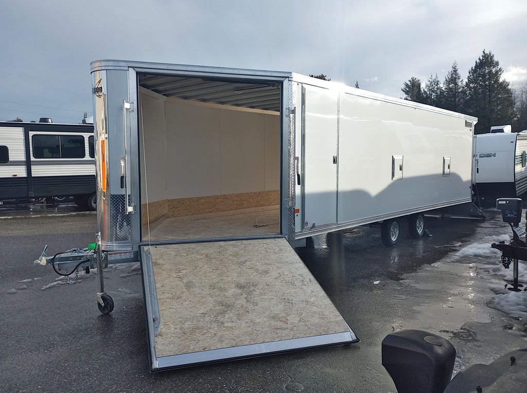 2024 Mission Trailers 101×24 Aluminum 4/5-Place Drive In/Out Deckover w/Galvanized Pkg, Canopy - Image 10