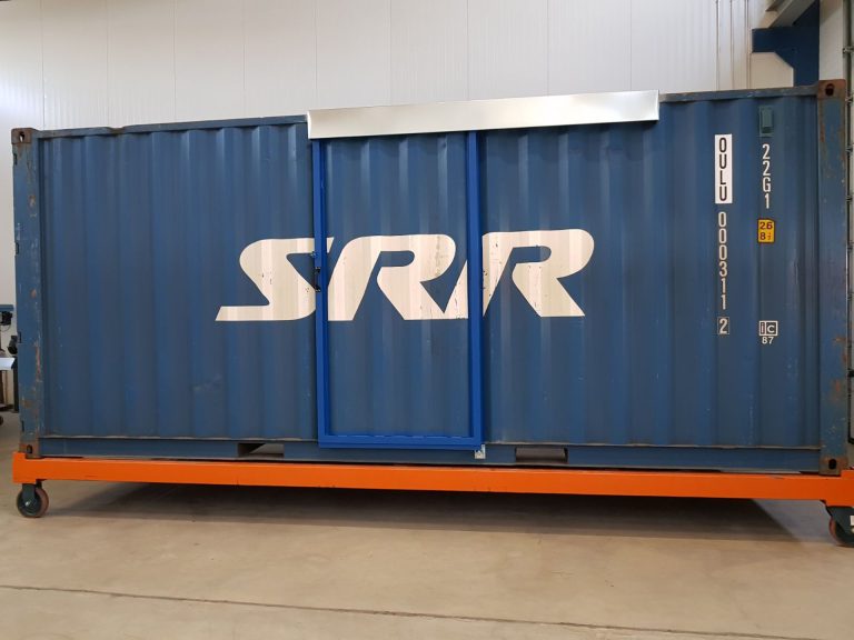 20ft Hi Cube Container (9′ 6″ high) suitable for IBC storage Sliding Door - Image 2