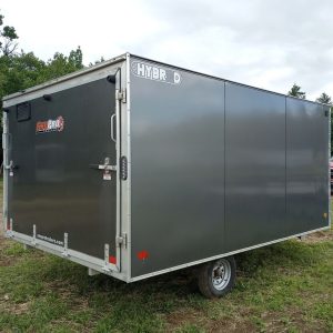 2022 Sno Pro Trailers 101×12 Aluminum Hybrid 2.0 w/Tapered Ramp, Mats & Guides