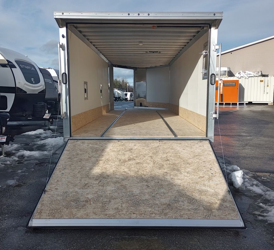 2024 Mission Trailers 101×24 Aluminum 4/5-Place Drive In/Out Deckover w/Galvanized Pkg, Canopy - Image 2