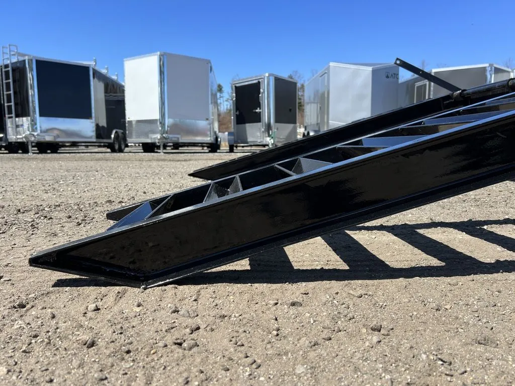 2024 Diamond C 8.5×20 20K Deckover Equipment Trailer w/ 72” Flip-Knee Ramps - Image 15