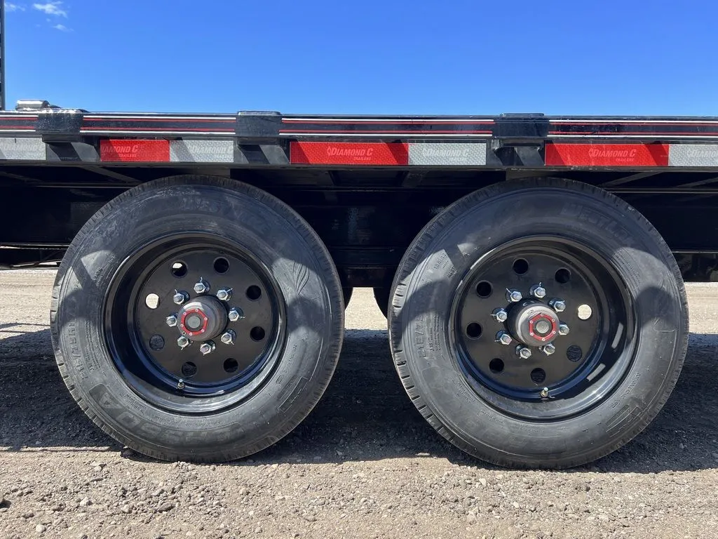 2024 Diamond C 8.5×20 20K Deckover Equipment Trailer w/ 72” Flip-Knee Ramps - Image 17