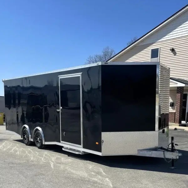 Enclosed Car Hauler 2025 20ft. Blaze w/Finished Interior, Black-Out Package, & More! 0105