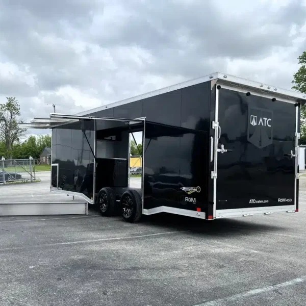 Enclosed Car Hauler 2025 20ft. Blaze w/Finished Interior, Black-Out Package, & More! 0105 - Image 3