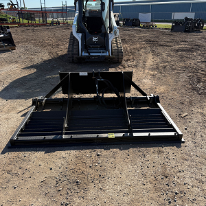 2026 Jenkins Iron & Steel 78" Land Leveler w/Teeth Skidsteer Attachment